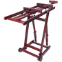 Multi-Function Studio Easel,H-Frame Easel, Nut-brown Painting Easel