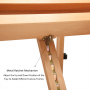 Large Studio H-Frame Easel - Solid Beech Wood Artist Easel Adjustable Movable Tilting Easel