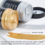 Non-Toxic 300ml10.14 oz Acrylic Paints 15 Colors Set for Create Art & DIY Projects