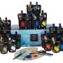 Acrylic Paint Set of 24 Colors Pouches (120 ml/4.06 oz.)