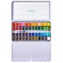 48 Vibrant Colors Non-Toxic Paint Watercolor Paint Set Solid Watercolor Paint for Student
