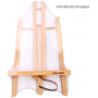 12Pcs 11.8 Tabletop Display Easel - Solid Beech Wood Easel Painting Triangle Easel Stand