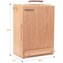 Portable Sketchbox Easel with 3 Drawers, Adjustable Beechwood Tabletop Easel, Artist Desktop Case