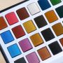 wholesale art supplies 56pcs acuarela watercolor paint set