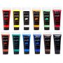 non-toxic12 color premium acrylic paints 75ml set