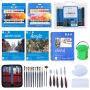 OEM art Supply 107pcs Deluxe Acrylic Painting Set
