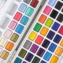 wholesale 50/72/90 tin box Gouache Paint brush soild watercolor paint set