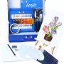 OEM art supplier 52pcs art set Includes Colorful Acrylic Paints, Brushes, Canvas, and Palette