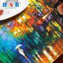 Non-toxic 75ml artist oil acrylic color painting tubes set