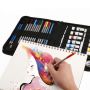 31pcs artists drawing watercolor acrylic paint brush set
