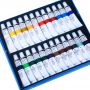 OEM art supplier 52pcs art set Includes Colorful Acrylic Paints, Brushes, Canvas, and Palette