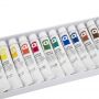 Acrylic Paint Manufacturers Wholesale High Quality 12 Colors 12ml Aluminium Acrylic Paint Tube for Painting