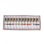 Peinture Acrylique Wholesale 12 Colors 12ml Metallic Acrylic Color Paints Aluminum Tube for Kids Painting