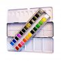 Customized 24 Colors Solid Watercolor Paint Set Watercolour Paint Set