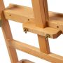 Studio Wooden Easel With Drawer Wholesale Adjustable Wood Easel Stand for Artist Painting