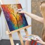 Wholesale 6 Pcs 16x20 inch 380g Stretch Artist Oil Proof Painting Canvases Set for Art Paint