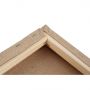Hot Selling High Quality 30*40 cm Blank Burlap Stretched Fine Artist Canvas for Painting