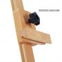 Studio Wooden Easel With Drawer Wholesale Adjustable Wood Easel Stand for Artist Painting