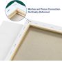 Hot-selling 10 Pcs 280g Cotton Painting Canvases 8x10 Inch Blank for Kids Acrylic Oil Watercolor Painting