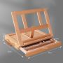 High Quality Artist Level Pine Wood Portable Tabletop Easel Desktop Art Easels for Drawing