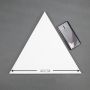 New Pattern Artist Cotton Canvas Board Wood Painting Panels Blank Hexagon Ellipse Boards Fluid Painting