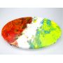 DIY Artist Cotton Canvas Board Pentagram Shape Fluid Painting Linen Painting Panels For Art Pour Paint