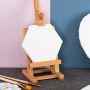 Custom Special Shaped, Round,Triangle Frame Canvas Panels Blank Cotton Canvas Board 8*10 inch For Painting