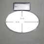 New Pattern Artist Cotton Canvas Board Wood Painting Panels Blank Hexagon Ellipse Boards Fluid Painting