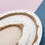 Custom Special Shaped, Round,Triangle Frame Canvas Panels Blank Cotton Canvas Board 8*10 inch For Painting