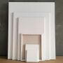 Art Wooden Canvas Boards For Children Painting Stretched Canvas Panel Blank