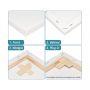 Wholesale Customized Blank White Art Stretched Canvas 30x40cm For Kids Artist Oil Acrylic Painting