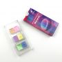 Custom children's concentrated 6 colors shimmer metallic solid watercolor set in plastic box
