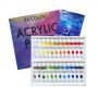 Wholesale Permanent Quick Drying Water Soluble Acrylic Paint Set For Beginner