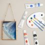 Wholesale Art Supplies 24 Colors acrylic Paint Brush Set Water or Oil Based Acrylic Paint