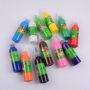 New Pattern 12 Colors Bottle Squeezes Pigment With Brush Pen Water Colours Watercolor Paint Set