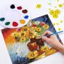 Wholesale Permanent Quick Drying Water Soluble Acrylic Paint Set For Beginner