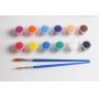 2021 Hot Selling 6 colors 2 ml acrylic paint set with brush for kids children