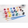 2021 Hot Selling 6 colors 2 ml acrylic paint set with brush for kids children