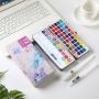 2022 72 colors solid water color paint set for student