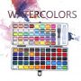 2022 72 colors solid water color paint set for student