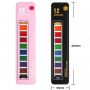 2021 Hot selling 50/72/90 Vivid Colors Watercolor Painting Set, Portable and nice Watercolor Paint Set