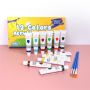 Amazon Hot Selling 24 Colors Non-Toxic Waterproof Permanent DIY Art Acrylic Paint Set for Beginner