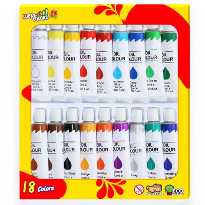 12ml x 18 Artists Paints oil paint set Artist Oil Paint