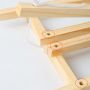 2021 Popular Kids Yellow Pine Wood Paint Tripod Paint Stand Tripod Artist Folding Painting Easel Tripod Display Standds