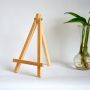 New product Children mini canvas solid wood line display easel stand mini easel and wood painting easel