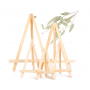 New product Wholesale Painting Artwork Display Wooden Easel Stand Tabletop Mini Easel