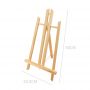 Factory 2021 high quality acrylic painting easel for painting or wedding welcome sign easel set
