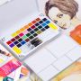 2021 New product 12/18/24/36 Solid watercolor paint for children's acrylic paint set for kids paint