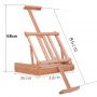 Portable Desktop Sketch Display wooden easel stand 5 ft