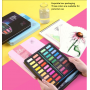 36/48 colors Solid Watercolor paint set Watercolor Paper Brush Travel Case Watercolor Set